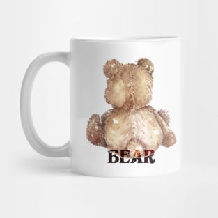 Watercolor teddy bear 27 Mug